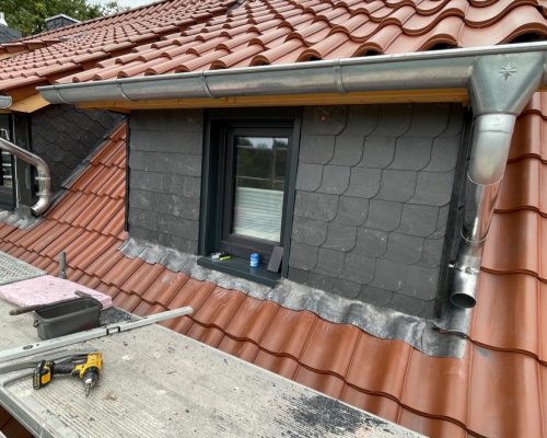 Dachfenster Rinne