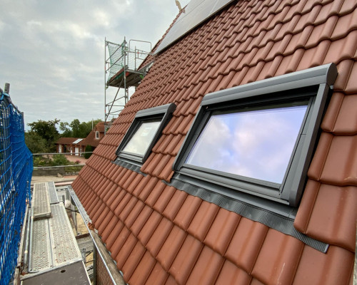 Dachfenster Solaranlage