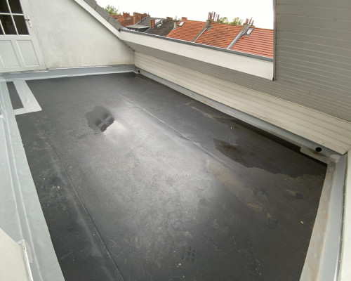 Flachdach Oberfläche