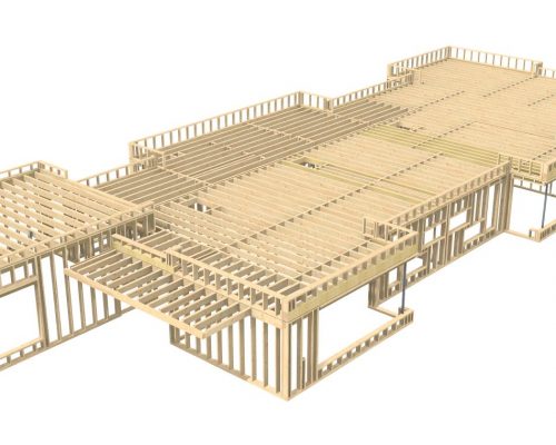 Holzbau-Konstruktion