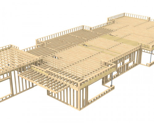 Holzbau-Konstruktion